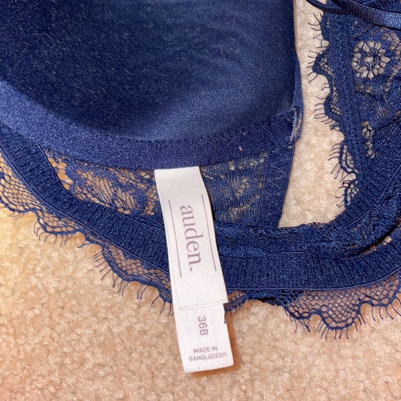 Dark Blue Auden 36B Lace Bra - Picture 4 of 4